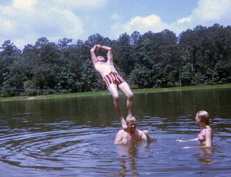 swimming